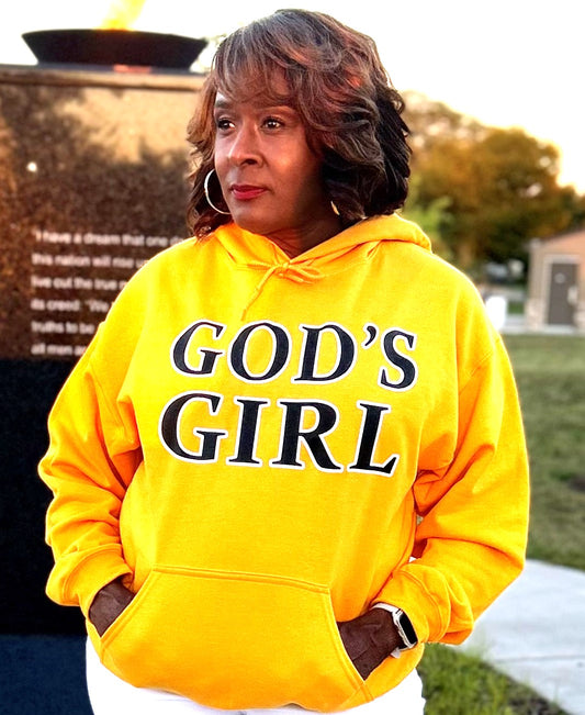 God's Girl Hoodie (Gold)