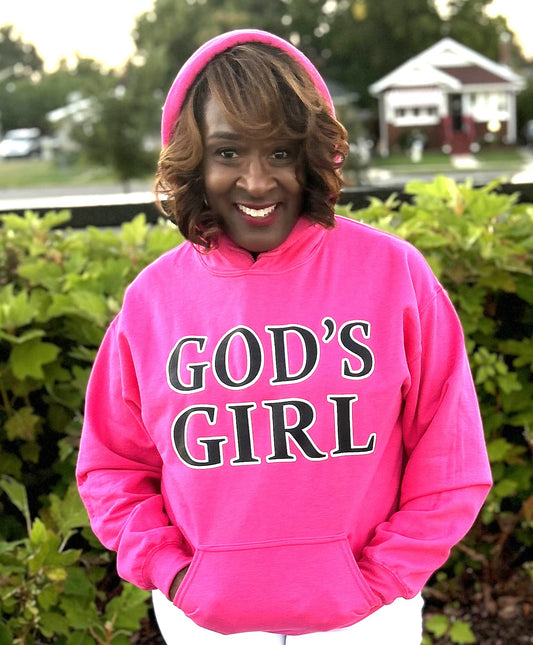 Gold's Girl Hoodie (Hot Pink)