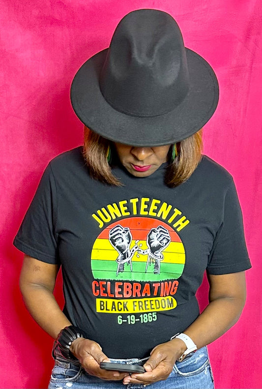 Break The Chains Juneteenth Tee