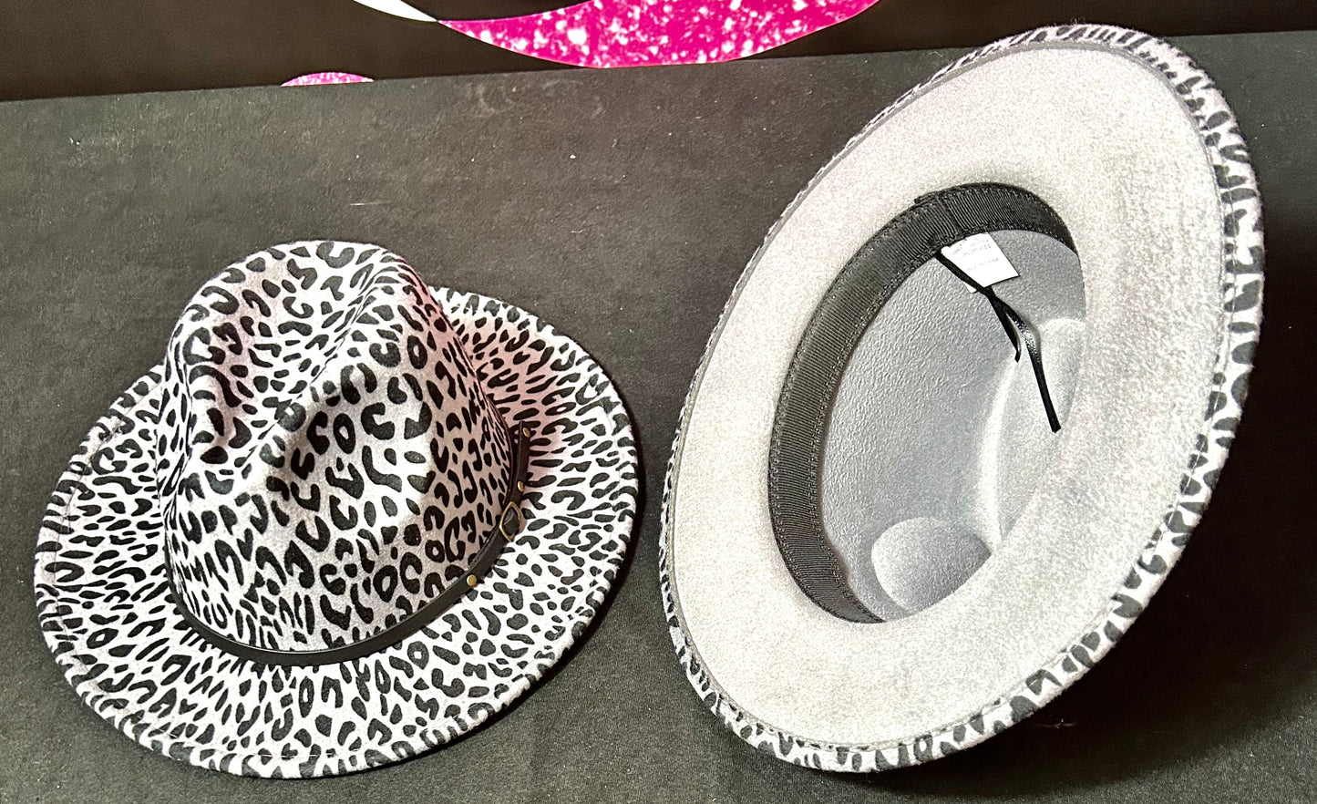 Fedora/Gray Leopard